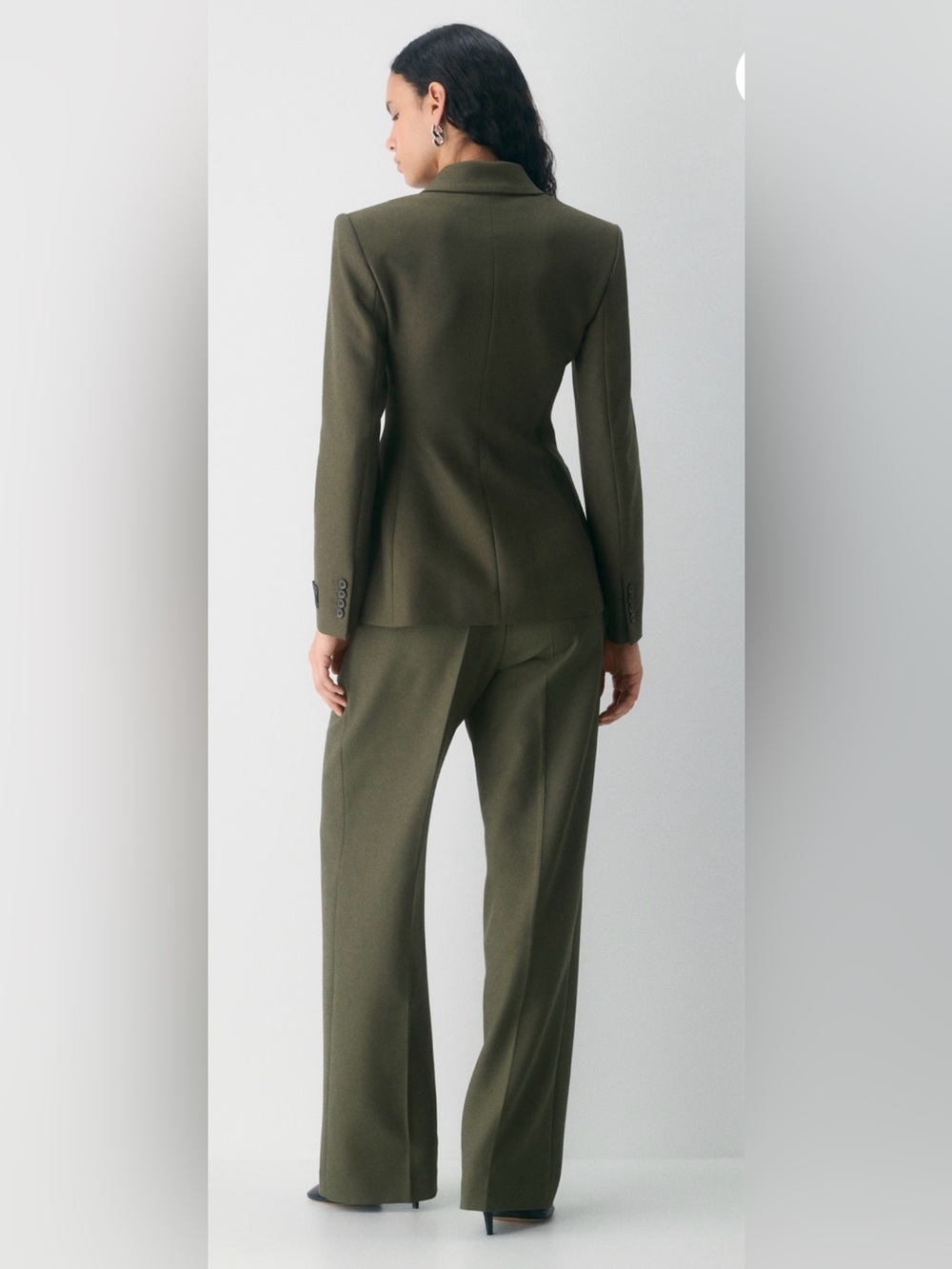 Babaton Standout blazer dark olive size 6